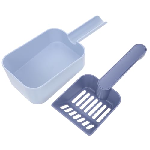 Happyyami 1 Satz Schaufel Für Katzenstreu Automatische Katzentoilette Müll Streuschaufel Verklumpung Luft Post Fallensteller Desodorierungsmittel Wurfschaufel Liner Die Hüften Blue von Happyyami