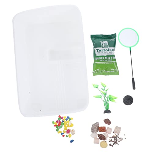 Happyyami 1 Satz Schildkröten-Terrarium Schildkrötenversorgung Pflanzentank für Schildkröte Reptil schildkröten zubehör schildkrötenpanzer Zubehör für den Lebensraum von Schildkröten Plastik Happyyami 1 Satz Schildkröten-Terrarium Schildkrötenversorgung Pflanzentank für Schildkröte Reptil schildkröten zubehör schildkrötenpanzer Zubehör für den Lebensraum von Schildkröten Plastik von Happyyami