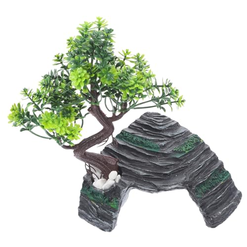 Happyyami Zarte Reptilienhöhle Reptilienversteck Aus Kunstharz Terrarium Reptilienbaum- Steinhöhle Aus Kunstharz Reptilienversteck Für Schlangen Happyyami Zarte Reptilienhöhle Reptilienversteck Aus Kunstharz Terrarium Reptilienbaum- Steinhöhle Aus Kunstharz Reptilienversteck Für Schlangen von Happyyami