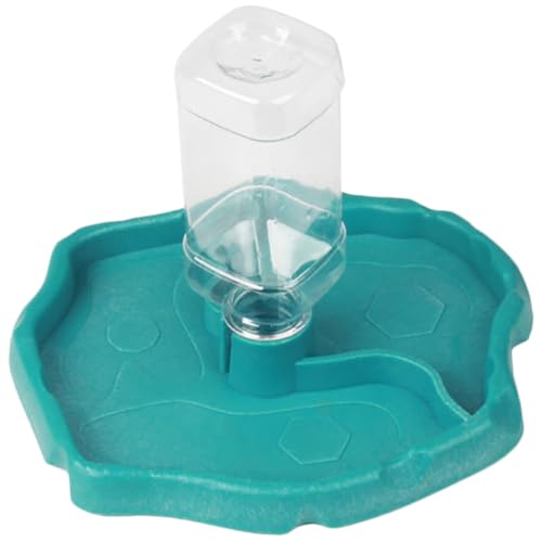 Happyyami 1satz Reptilien Wasserautomat Mit Automatischer Nachfüllung Praktischer Futter Und Wasserspender Für Schildkröten Und Echsen Langlebigem Einfach Zu Reinigen Natürliche Farben von Happyyami