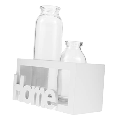 Happyyami 1 Satz hydroponische Pflanzvase aus Glas bürodeko büro Dekoration Terrarium kaufen blumengesteck vases Halter für Luftpflanzen Pflanzen Terrarium Wasservase Zwiebelvase Holz Weiß Happyyami 1 Satz hydroponische Pflanzvase aus Glas bürodeko büro Dekoration Terrarium kaufen blumengesteck vases Halter für Luftpflanzen Pflanzen Terrarium Wasservase Zwiebelvase Holz Weiß von Happyyami