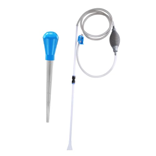 Happyyami 1 Set Aquarium Wasserwechsler Aquarium Futtertanks Gießentfernungsnetz Korallenreinigung Reiniger Pumpe Aquarium Kies Haustier Wasserspender Manueller Siphon von Happyyami