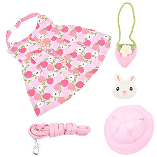 Happyyami 1satz Bunny Outfit Mit Leine Und Süßem Hut Komfortables Geschirr Für Kaninchen Für Ausflüge Und Pflege Stabil Und Leicht Anpassbar Passend Für Kleine Haustiere Happyyami 1satz Bunny Outfit Mit Leine Und Süßem Hut Komfortables Geschirr Für Kaninchen Für Ausflüge Und Pflege Stabil Und Leicht Anpassbar Passend Für Kleine Haustiere von Happyyami