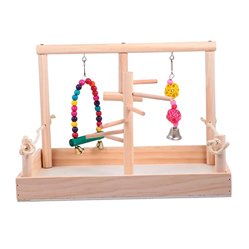 Happyyami 1 Set Papagei Stehend Auf Der Stange Hängendes Spielzeug Für Papageien Spielzeug Für Sittiche Vogel Papageienspielzeug Vogelpapageienschaukel Kauspielzeug Happyyami 1 Set Papagei Stehend Auf Der Stange Hängendes Spielzeug Für Papageien Spielzeug Für Sittiche Vogel Papageienspielzeug Vogelpapageienschaukel Kauspielzeug von Happyyami