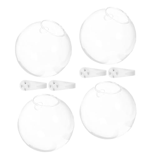 Happyyami 1satz Hängende Hydroponik Vase Teiliges Kreative Wandblumentöpfe Für Pflanzenzucht Und Blumenarrangements Platzsparende Dekoration Für Und Büro von Happyyami