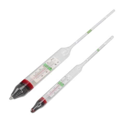 Happyyami 1satz Glas-Hydrometer Mit Temperaturmessgerät Für Aquarien Präziser Salinitätsmesser Für Meerwasser Und Süßwasser Leicht Und Bruchfest Geeignet Für Aquarien Und Teiche von Happyyami