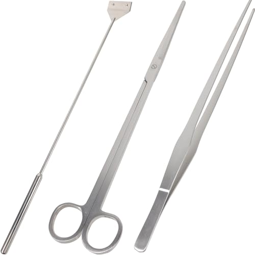 Happyyami 1 Set Wasserpflanzenwerkzeug Set Aquarium Pflege Set Mit 38cm Pinzette 25cm Schere Und 46cm Algenkratzer Für Die Reinigung Und Pflege Von Aquarienpflanzen Happyyami 1 Set Wasserpflanzenwerkzeug Set Aquarium Pflege Set Mit 38cm Pinzette 25cm Schere Und 46cm Algenkratzer Für Die Reinigung Und Pflege Von Aquarienpflanzen von Happyyami