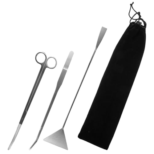 Happyyami Aquarium-Set 1 Set mit Grasscheren und Pinzette Einfach für Die Landschaftspflege Im Aquarium Happyyami Aquarium-Set 1 Set mit Grasscheren und Pinzette Einfach für Die Landschaftspflege Im Aquarium von Happyyami