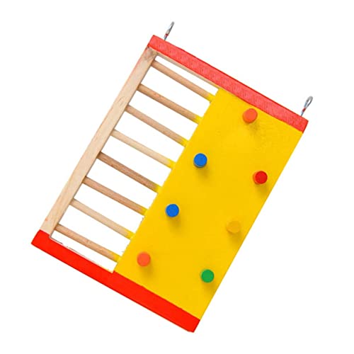 Happyyami 1stück Anti-rutsch Holzleiter Für Hamster Bunte Kletterleiter Für Kleintiere Für Käfige Fördert Bewegung Und Spielspaß Happyyami 1stück Anti-rutsch Holzleiter Für Hamster Bunte Kletterleiter Für Kleintiere Für Käfige Fördert Bewegung Und Spielspaß von Happyyami