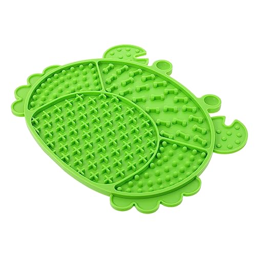 Happyyami 1 Stück Haustier Lecken Pad Silikon Fahrzeug Spender Hund Welpe Langsame Füttern Matte Fütterungshalter von Happyyami
