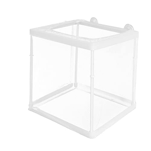 Happyyami Fischzuchtbox Für Aquarium Fische Isolationsbox Fischzuchtbecken Brutkasten Aus Netz Und Klebematerial Für Langlebigen Gebrauch Leicht Zu Reinigen Sicher Für Fischzucht von Happyyami