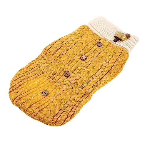 Happyyami 1stück Hundepullover Mit Rollkragen Hochwertiger Gefütterter Winter Sweater Für Hunde Bequem Maschinenwaschbar Für Kaltes Wetter Happyyami 1stück Hundepullover Mit Rollkragen Hochwertiger Gefütterter Winter Sweater Für Hunde Bequem Maschinenwaschbar Für Kaltes Wetter von Happyyami