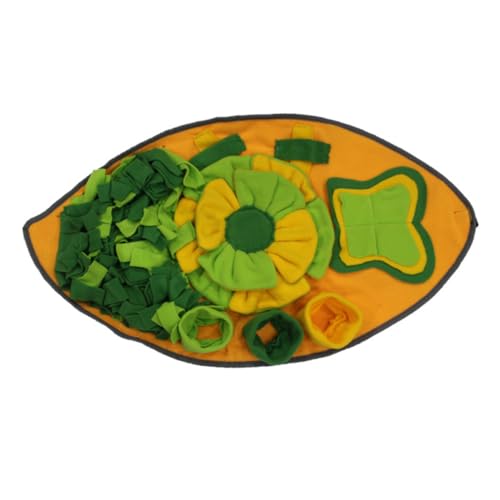 Happyyami 1 Stück Pet Sniffing Cushion Langsame Futtermatte für Emotionale Interaktive Schnüffelmatte aus Polar Fleece rutschfeste Trainingsunterlage für Haustiere für Stressabbau und Happyyami 1 Stück Pet Sniffing Cushion Langsame Futtermatte für Emotionale Interaktive Schnüffelmatte aus Polar Fleece rutschfeste Trainingsunterlage für Haustiere für Stressabbau und von Happyyami