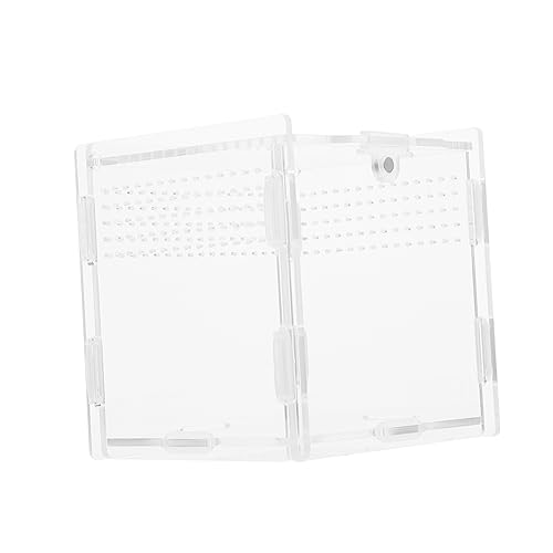 Happyyami 1stück Futterbox Praktische Aufzucht Und Transportbox Für Spinnen Geckos Und Schlangen Mit Belüftung Für von Happyyami