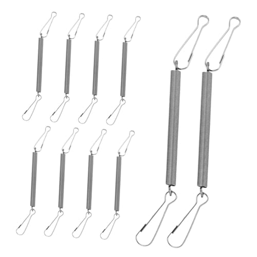 Happyyami 10 Prozent Trinkbrunnen Feste Federflecken Kleine Tiere Trinkflasche Federn Kaninchen Käfig Latchhaken Kleiner Käfig Feder Klemme Feder Klemme Für Käfig Edelstahl Silber von Happyyami