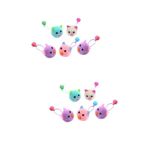 Happyyami 10 STK Kauspielzeug Für Katzen Katzenminze-Spielzeug Plüschtiere Kätzchen Spielzeug Themberchaud-plüsch Zahnspielzeug Für Kätzchen Katzenspielzeug Pompon Spielzeugball Haustier Happyyami 10 STK Kauspielzeug Für Katzen Katzenminze-Spielzeug Plüschtiere Kätzchen Spielzeug Themberchaud-plüsch Zahnspielzeug Für Kätzchen Katzenspielzeug Pompon Spielzeugball Haustier von Happyyami
