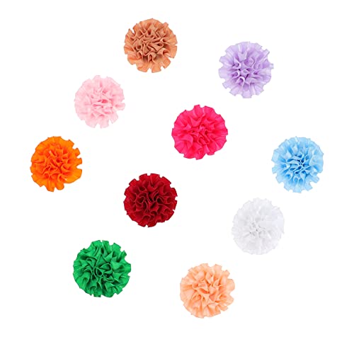 Happyyami 10stücke Katzen Und Hundehalsband Mit Blumen-Accessoires Leichtes Für Partys Hochzeiten Und Tägliche Anlässe Zufälligen Farben von Happyyami