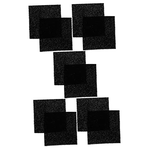 Happyyami 10 Stück Aktivkohlefilter für Katzenklo Ersatzfilter für Katzenstreu Geruchsneutralisierende Filterpads Anpassbar für Verschiedene Langlebig Geruchsbekämpfung von Happyyami
