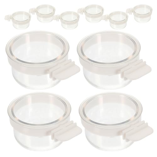 Happyyami 10stücke Hängende Futter Und Wassernäpfe Aus Acryl Für Vögel Sichere Und Stabile Futterboxen Für Papageien Wellensittiche Und Nymphensittiche Für Vogelkäfige Happyyami 10stücke Hängende Futter Und Wassernäpfe Aus Acryl Für Vögel Sichere Und Stabile Futterboxen Für Papageien Wellensittiche Und Nymphensittiche Für Vogelkäfige von Happyyami