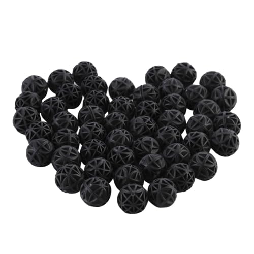 Happyyami 100stücke Bio Filterbälle Für Aquarien Und Teiche Kunststoff Bälle Wasseraufbereitung Und Filtration Für Wasserqualität von Happyyami
