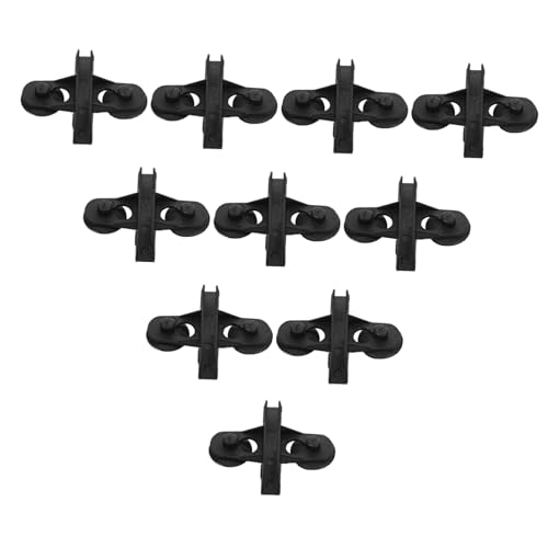Happyyami 10stücke Fisch Saugnapf Trennwand Clip Für Aquarium Und Einfach Zu Installierende Trennclips Für Fischisolierung Für Wasserpflanzen Und Dekorationen Schwarz von Happyyami