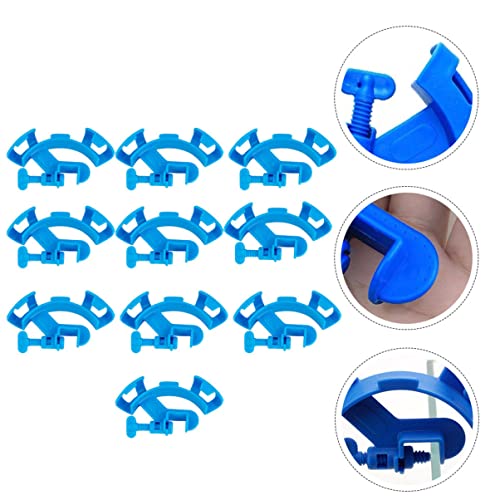 Happyyami Aquarium Rohr Clips 10pcs Wasser Rohr Klemme Kunststoff Feste Clip Für Fisch Tank Schlauch von Happyyami