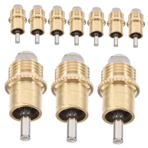 Happyyami Heu Feeder Wasser Nippel 10 Stücke Set Automatische Trinken Düse Metall Feeder Auslaufsicher von Happyyami