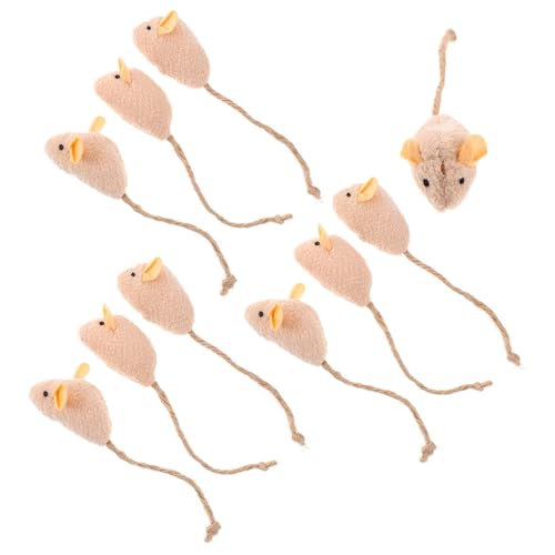 Happyyami 10St ausgestopftes Katzenspielzeug Katzenleckerlis für Wohnungskatzen Katzenmatte interaktives katzenspielzeug Interactive cat Toy Katzenspielzeug Mäuse Plüschtiere Happyyami 10St ausgestopftes Katzenspielzeug Katzenleckerlis für Wohnungskatzen Katzenmatte interaktives katzenspielzeug Interactive cat Toy Katzenspielzeug Mäuse Plüschtiere von Happyyami
