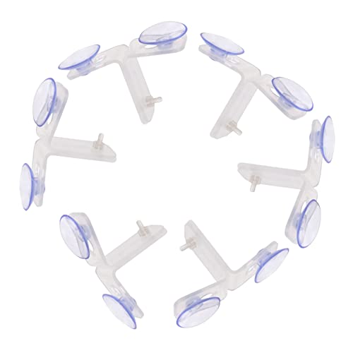 Happyyami 10stücke Aquarium Saugnapf Trennwand Clips wasserdichte Platte Für Fischbehälter Installieren Zur Trennung Von Fischen Zur Erhöhung Der Überlebensrate Von Jungfischen von Happyyami