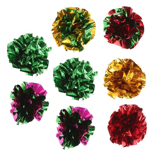 Happyyami 10st Katzenring Papierball Spitzenball Kätzchen Spielzeugkatze Knisterbälle Katzenball Für Katzenbälle Katzenrätsel Interaktives Katzenspielzeug Plastik Happyyami 10st Katzenring Papierball Spitzenball Kätzchen Spielzeugkatze Knisterbälle Katzenball Für Katzenbälle Katzenrätsel Interaktives Katzenspielzeug Plastik von Happyyami