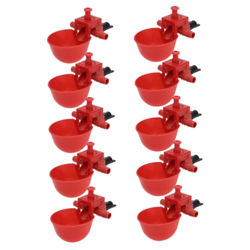 Happyyami 10stücke Automatische Geflügeltränke Für Hühner Und Tauben Wasserspender Mit Füllautomatik Geeignet Für Vögel Wie Papageien Und Wachteln Robuste Tränke Für Langes Happyyami 10stücke Automatische Geflügeltränke Für Hühner Und Tauben Wasserspender Mit Füllautomatik Geeignet Für Vögel Wie Papageien Und Wachteln Robuste Tränke Für Langes von Happyyami