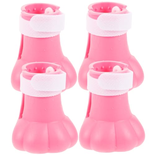 Happyyami 12 STK Katzenfußabdeckung aus Silikon Katzen krallenschutz katzenpfoten Handschuhe Cat-Nails-Stiefel Krallenabdeckungen für Katzen Katzenschuhe, um Kratzer zu vermeiden sauber Rosa Happyyami 12 STK Katzenfußabdeckung aus Silikon Katzen krallenschutz katzenpfoten Handschuhe Cat-Nails-Stiefel Krallenabdeckungen für Katzen Katzenschuhe, um Kratzer zu vermeiden sauber Rosa von Happyyami