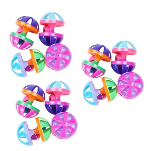 Happyyami 12 STK Katzenspielzeug sankastenspielsachen funnytoys cat Toy Glockenballspielzeug für Haustiere Haustier Spielen Spielzeuge Pet-Ball-Spielzeug Ballspielzeug für Katzen Mehrfarbig Happyyami 12 STK Katzenspielzeug sankastenspielsachen funnytoys cat Toy Glockenballspielzeug für Haustiere Haustier Spielen Spielzeuge Pet-Ball-Spielzeug Ballspielzeug für Katzen Mehrfarbig von Happyyami