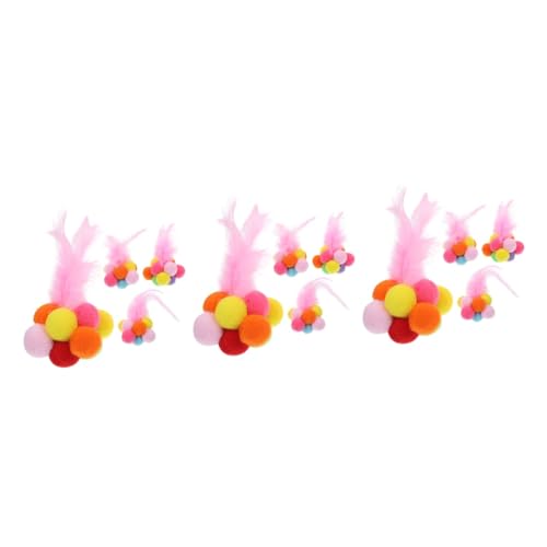 Happyyami 12 STK Knabberndes Katzenspielzeug Katzenkratzer für zu Hause Plüsch-Katzenglocke Spielzeuge Katze Kratzbälle Bälle für Katzenboden drinnen Katzenball Kätzchen liefert Hauskatze Happyyami 12 STK Knabberndes Katzenspielzeug Katzenkratzer für zu Hause Plüsch-Katzenglocke Spielzeuge Katze Kratzbälle Bälle für Katzenboden drinnen Katzenball Kätzchen liefert Hauskatze von Happyyami