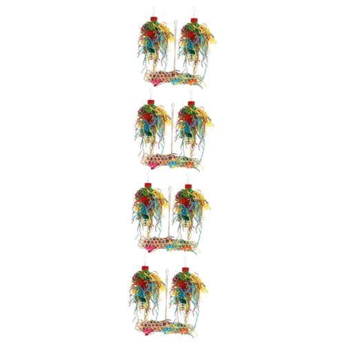 Happyyami 12 STK Papagei Spielzeug Vogelkäfig Warum Birdcage Haustierzubehör Kombinationen Lustiges Vogel-Kauspielzeug Sittichspielzeug empfindlich Lieferungen Sepak Takraw Utensilien Papier Happyyami 12 STK Papagei Spielzeug Vogelkäfig Warum Birdcage Haustierzubehör Kombinationen Lustiges Vogel-Kauspielzeug Sittichspielzeug empfindlich Lieferungen Sepak Takraw Utensilien Papier von Happyyami