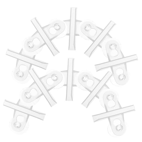 Happyyami Aquarium-Becher Wasserpflanzen Festes Aquarium-Gitter Trennwand Aquarium-isolations-trennwand-Clips Trennwand- Für Aquarien Kunststoff-fischtank-trennwand-Clip von Happyyami