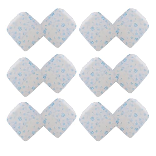 Happyyami 12St Hundewindeln Hunde windel Wickel für männliche Hunde Periodenwindeln für Hunde Hundewickel Menstruationswindeln für Hunde Welpenwindeln Ultra-Haustierwindel Vlies Blue Happyyami 12St Hundewindeln Hunde windel Wickel für männliche Hunde Periodenwindeln für Hunde Hundewickel Menstruationswindeln für Hunde Welpenwindeln Ultra-Haustierwindel Vlies Blue von Happyyami