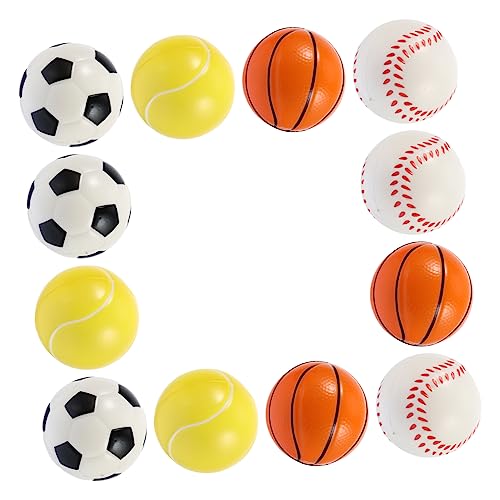 Happyyami Hundebälle Spielzeug 12 Stück Haustier Pu Hundetraining Hundespielzeug Interaktives Spielzeug für Hunde Glück Happyyami Hundebälle Spielzeug 12 Stück Haustier Pu Hundetraining Hundespielzeug Interaktives Spielzeug für Hunde Glück von Happyyami