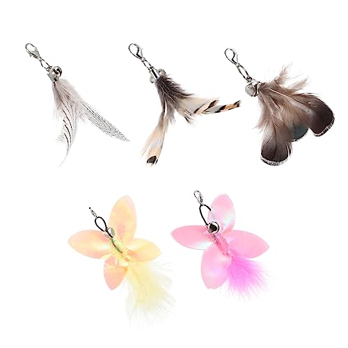 Happyyami 15 STK Ersatzkopf Für Katzenangel Katzenspielzeug Mit Katzen-Teaser Katzenspielzeugaufsätze Für Zauberstab Nachfüllpackungen Für Katzenzauberstäbe Plüsch Katzenstock Singen Happyyami 15 STK Ersatzkopf Für Katzenangel Katzenspielzeug Mit Katzen-Teaser Katzenspielzeugaufsätze Für Zauberstab Nachfüllpackungen Für Katzenzauberstäbe Plüsch Katzenstock Singen von Happyyami