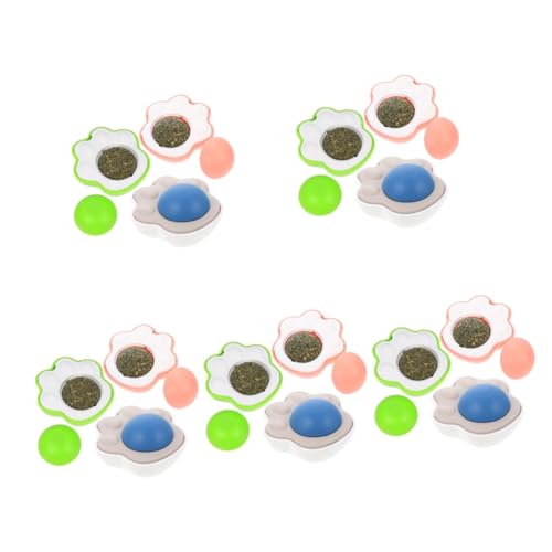 Happyyami 15 STK Katzenminze Spielzeug Katzenminze Ballspielzeug essbarer Katzenminzenball Autos Spielzeug Spielzeuge Katzenminze-Kugel für den Haushalt Haustier Spielzeug Happyyami 15 STK Katzenminze Spielzeug Katzenminze Ballspielzeug essbarer Katzenminzenball Autos Spielzeug Spielzeuge Katzenminze-Kugel für den Haushalt Haustier Spielzeug von Happyyami