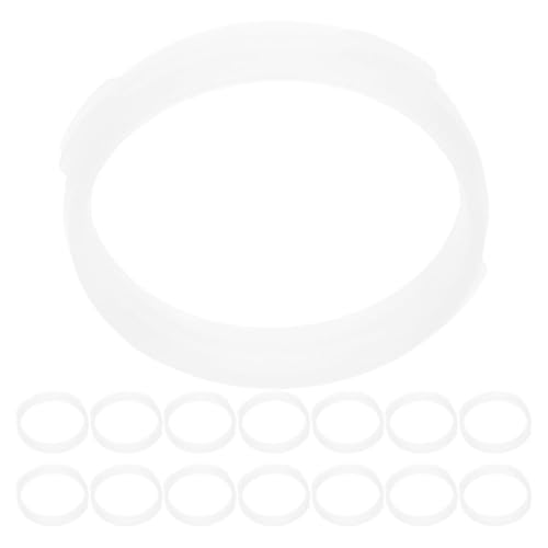 Happyyami 15 Stück DIY Hamster-Mauskäfig-Ersatzrohrverbinder, weiße Tunnelringe, Spielzeugzubehör für Meerschweinchen, Haustier, verbundene Tunnelrohre, weiß Happyyami 15 Stück DIY Hamster-Mauskäfig-Ersatzrohrverbinder, weiße Tunnelringe, Spielzeugzubehör für Meerschweinchen, Haustier, verbundene Tunnelrohre, weiß von Happyyami