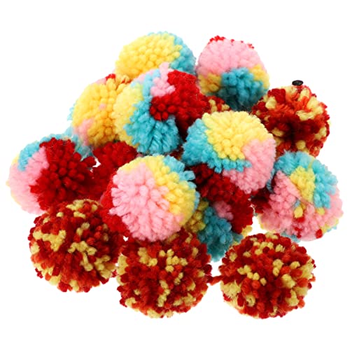 Happyyami 15stücke Teiliges Interaktive Plüschspielzeuge Für Katzen Knisterbälle Beißfeste Kätzchen-spielzeuge Ohne Katzenminze Farbenfrohe Spielzeuge Bewegung Und Spaß von Happyyami