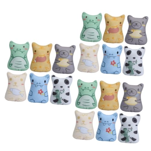 Happyyami 18 STK Haustier Spielzeug Kätzchen Beißspielzeug Kätzchenspielzeug Plüschtier interaktives Spielzeug relaxan Spielzeuge Katze Katzenminze Spielzeug Kauspielzeug für Katzen beissen Happyyami 18 STK Haustier Spielzeug Kätzchen Beißspielzeug Kätzchenspielzeug Plüschtier interaktives Spielzeug relaxan Spielzeuge Katze Katzenminze Spielzeug Kauspielzeug für Katzen beissen von Happyyami