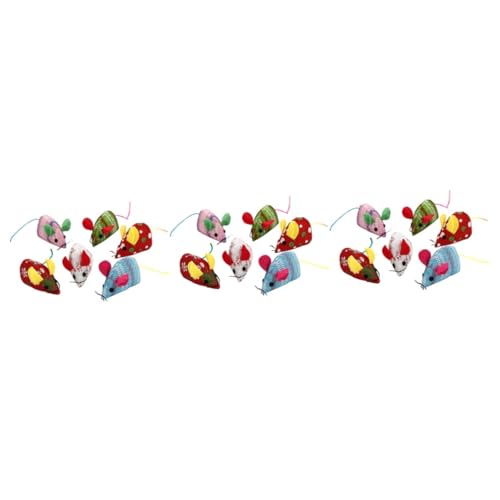 Happyyami 18stücke Interaktive Mäuse Spielzeug Für Katzen Lustige Farbenfrohe Katzenspielzeuge Spiel Und Bewegung Für Katzenminze Und Selbstbeschäftigung Happyyami 18stücke Interaktive Mäuse Spielzeug Für Katzen Lustige Farbenfrohe Katzenspielzeuge Spiel Und Bewegung Für Katzenminze Und Selbstbeschäftigung von Happyyami