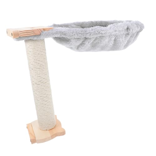 Happyyami 1Satz Katzenhängemattenbett Löffelform Kratzfestes Kätzchenbett als Katzenbaumkorb Ersatz Gemütlicher Rückzugsort für Katzen Design Happyyami 1Satz Katzenhängemattenbett Löffelform Kratzfestes Kätzchenbett als Katzenbaumkorb Ersatz Gemütlicher Rückzugsort für Katzen Design von Happyyami