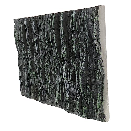 Happyyami 1Stk Aquarium Hintergrundbrett Aquariumdekorationen Frösche Leopard Easy putz Aquarium rückwand für Reptilienbecken Dekorplatte für Schildkrötenbecken Schaum Green von Happyyami
