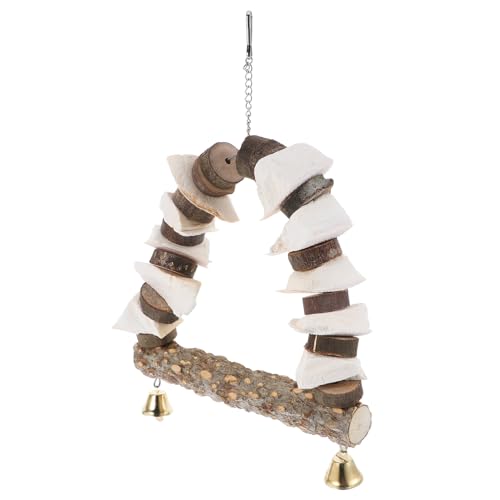 Happyyami 1stück Papagei Spielzeug Swing Aus Natürlichem Dekorative Schaukel Für Vögel Sicheres Kauspielzeug Für Wellensittiche Und Papageien Fördert Spiel Und Bewegung Happyyami 1stück Papagei Spielzeug Swing Aus Natürlichem Dekorative Schaukel Für Vögel Sicheres Kauspielzeug Für Wellensittiche Und Papageien Fördert Spiel Und Bewegung von Happyyami