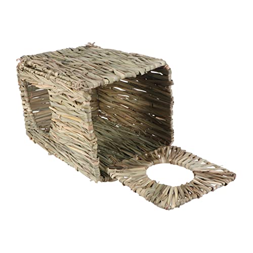 Happyyami Kaninchenhaus Schlafnest Für Haustiere Strohgewebtes Ruhenest Pet Haus Kaninchenbett Design Heimtierbedarf Beige Happyyami Kaninchenhaus Schlafnest Für Haustiere Strohgewebtes Ruhenest Pet Haus Kaninchenbett Design Heimtierbedarf Beige von Happyyami
