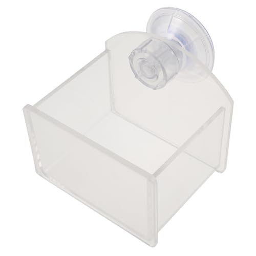Happyyami 1pc Acryl Reptil Wasser Feeder Wasser Gericht Chamäleon Gecko Spielzeug von Happyyami