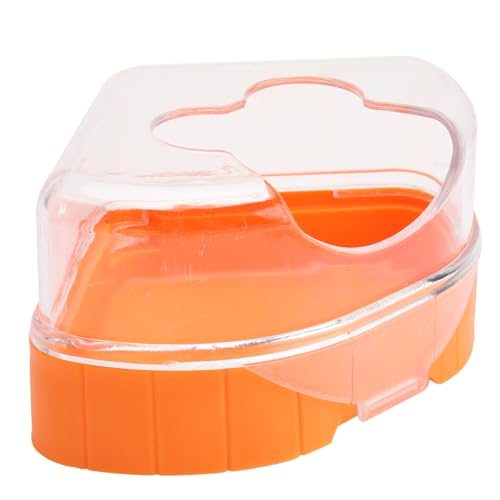 Happyyami 1Stk Hamster Badezimmer Toilette Kleintierversteck Hamster Badezimmer Töpfchen Hamsterkäfig Hamster klo Hamster gehege Haustier Hamster Badezimmer Hamsterhaus Plastik Orange Happyyami 1Stk Hamster Badezimmer Toilette Kleintierversteck Hamster Badezimmer Töpfchen Hamsterkäfig Hamster klo Hamster gehege Haustier Hamster Badezimmer Hamsterhaus Plastik Orange von Happyyami